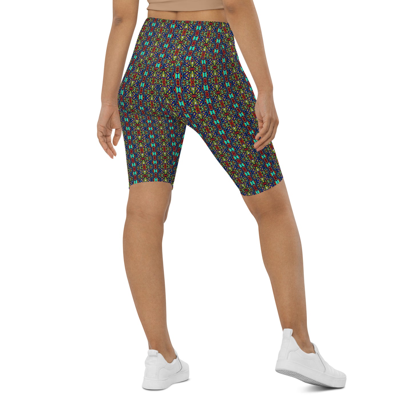 DMV 1368 Psy Artsy Biker Shorts