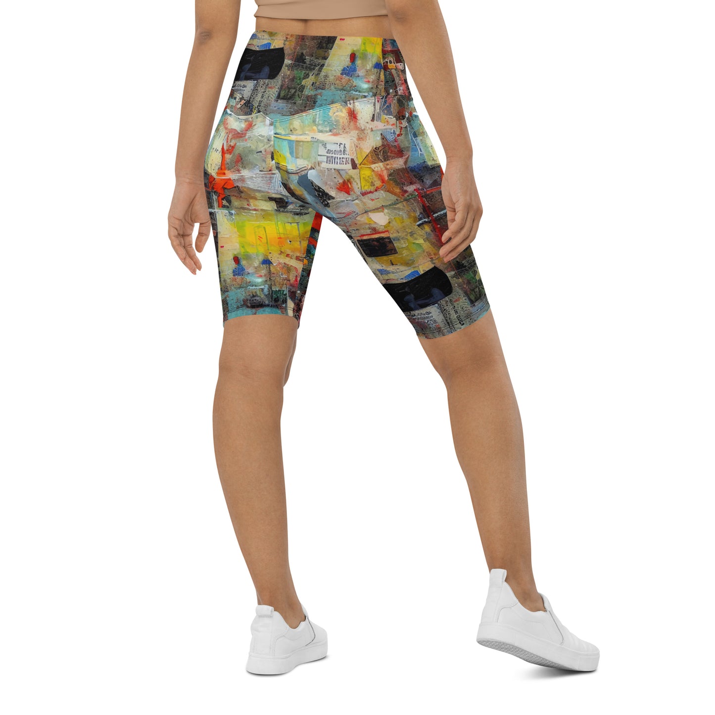 DMV 0829 Avant Garde Biker Shorts