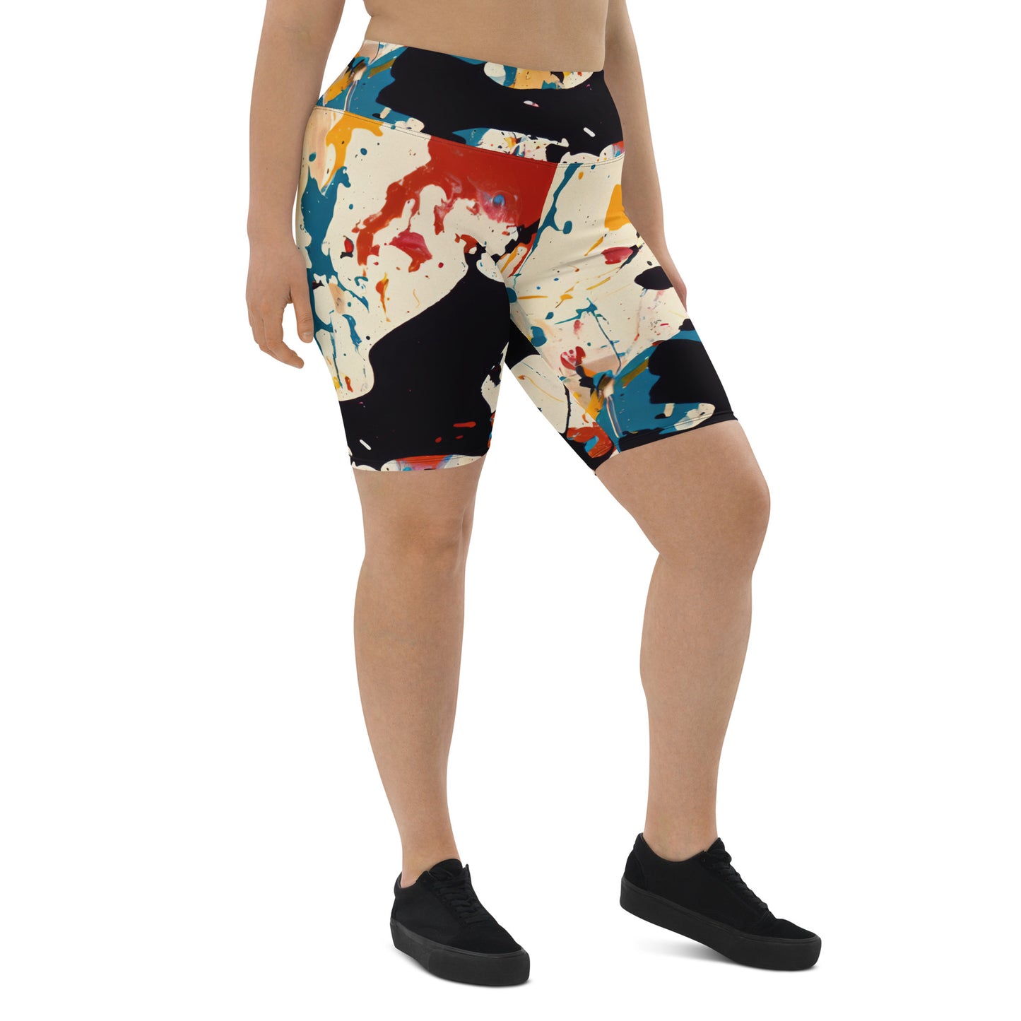 DMV 0218 Avant Garde Biker Shorts