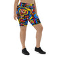 DMV 0235 Psy Art Biker Shorts