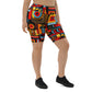 DMV 0233 Psy Art Biker Shorts