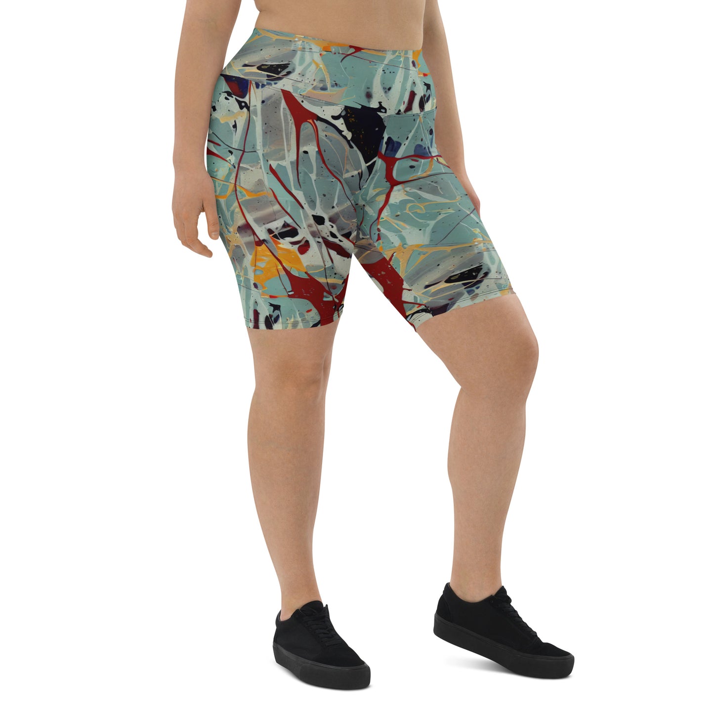 DMV 0054 Avant Garde Biker Shorts