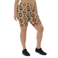 DMV 0040 Vintage Artsy Biker Shorts