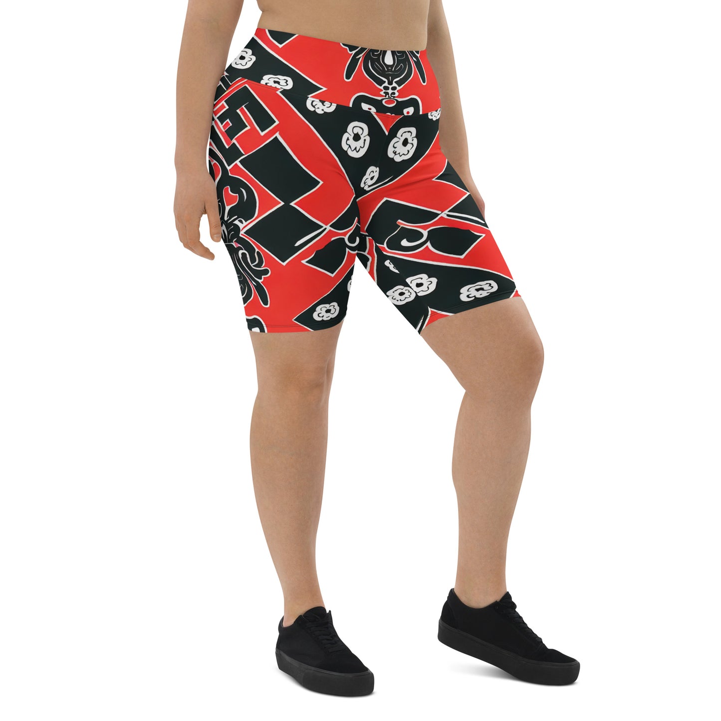 DMV 0017 Boho Biker Shorts