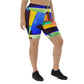 DMV 0255 Retro Art Biker Shorts