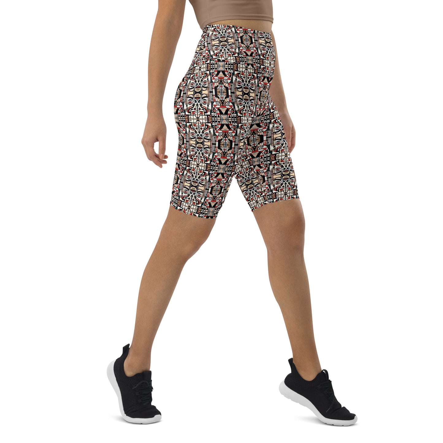 DMV 0131 Chic Boho Biker Shorts