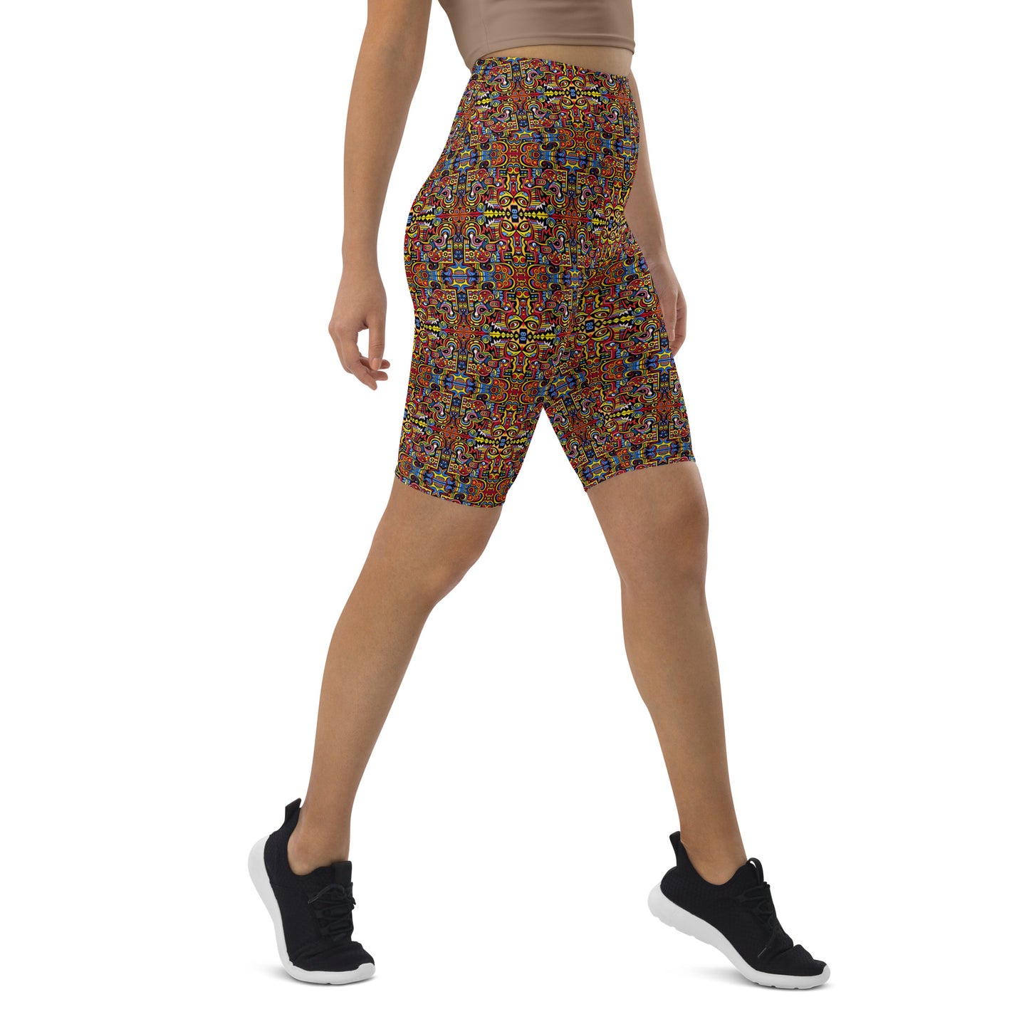 DMV 0108 Psy Artsy Biker Shorts