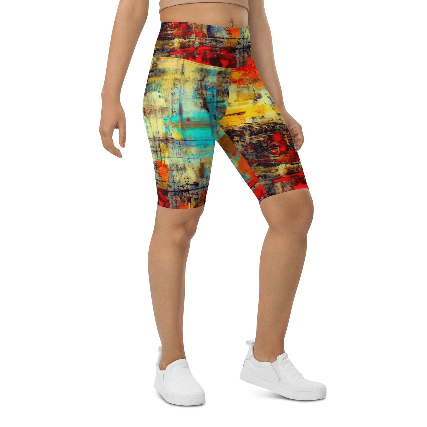 DMV 0279 Avant Garde Biker Shorts