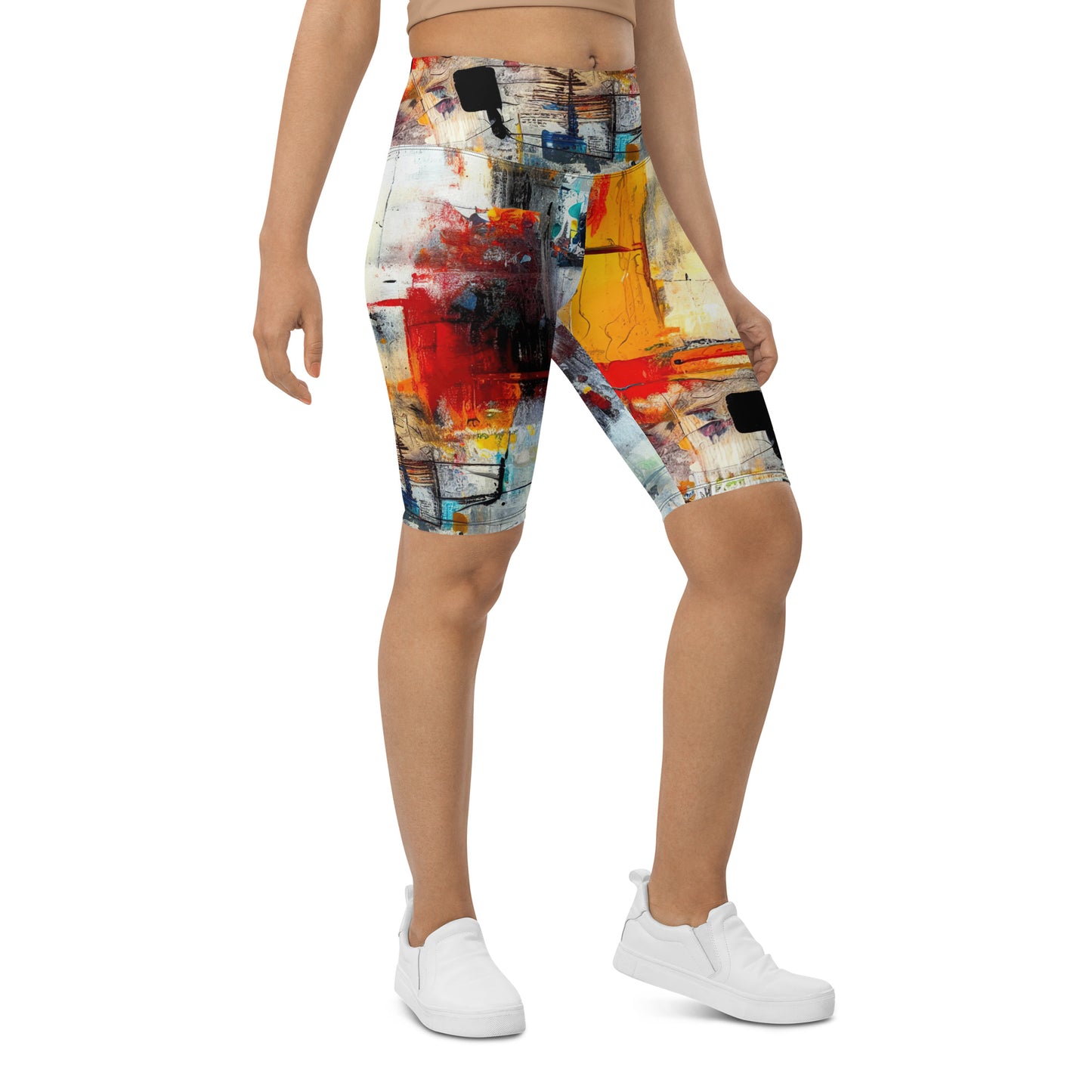 DMV 0263 Avant Garde Biker Shorts