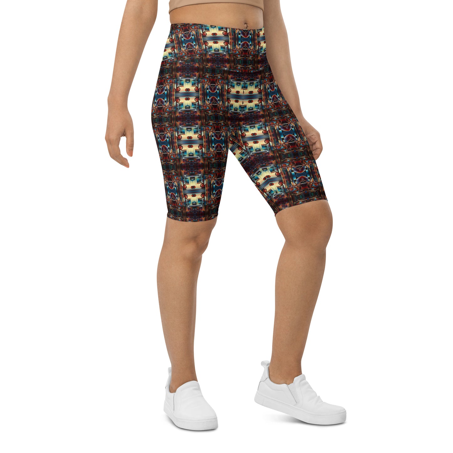 DMV 0188 Conceptual Artsy Biker Shorts