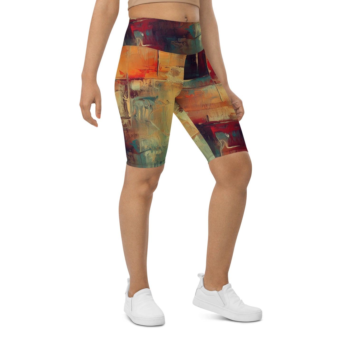 DMV 0878 Avant Garde Biker Shorts