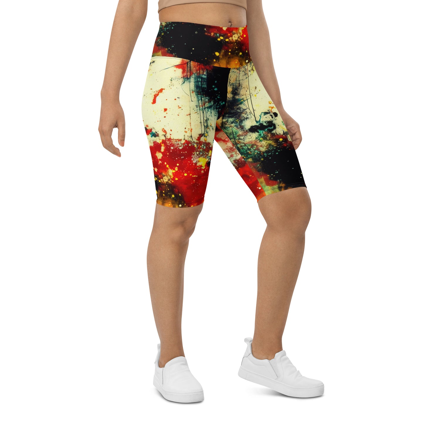 DMV 0326 Avant Garde Biker Shorts