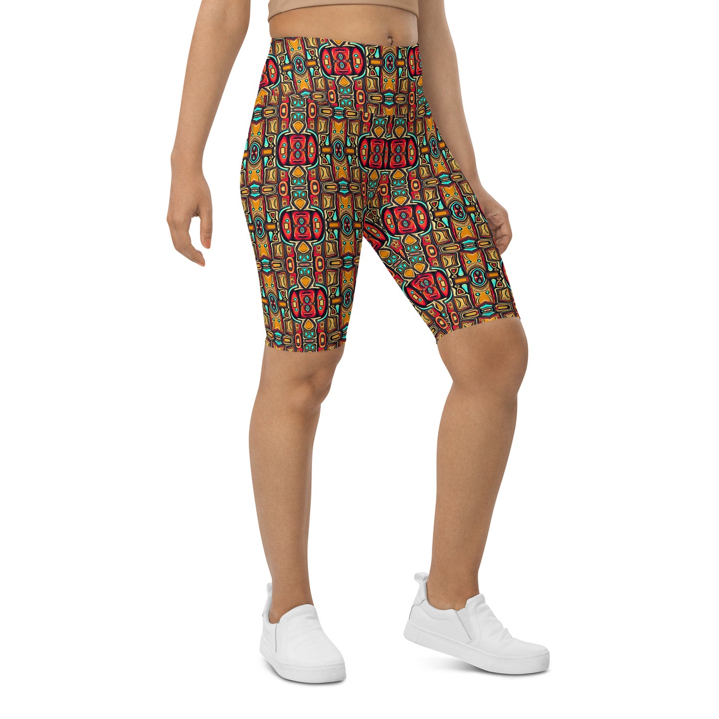 DMV 0796 Psy Artsy Biker Shorts