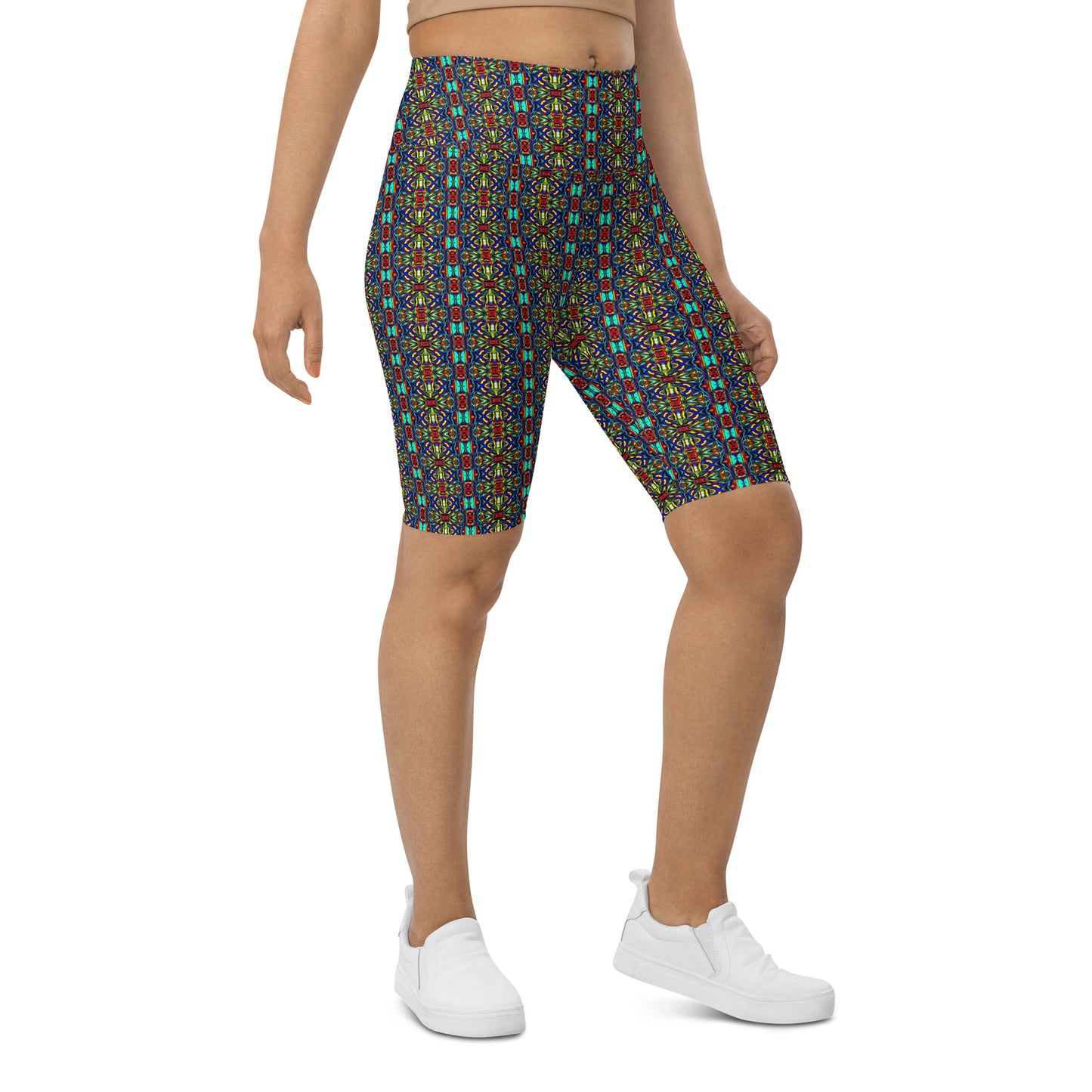 DMV 1368 Psy Artsy Biker Shorts