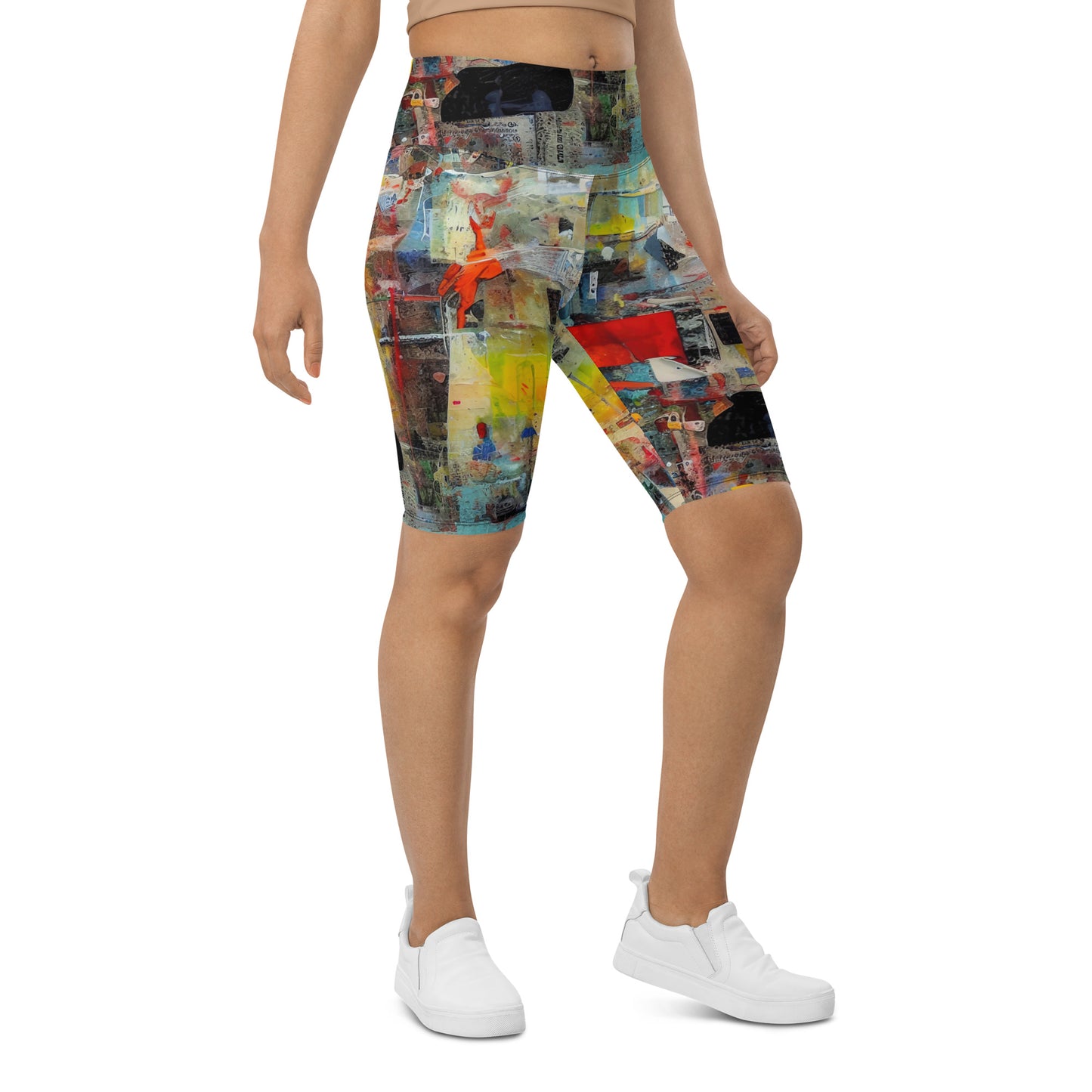 DMV 0829 Avant Garde Biker Shorts