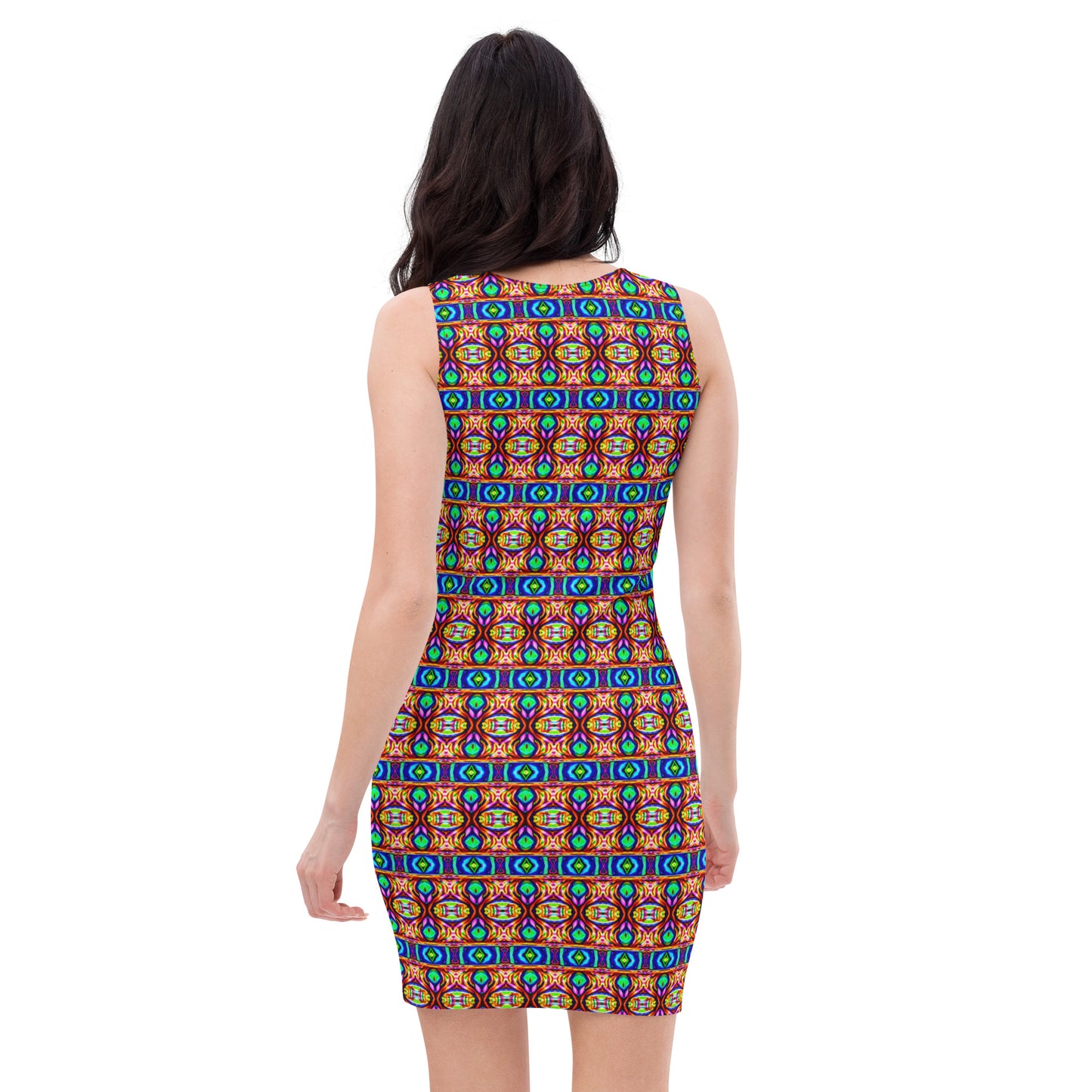 DMV 0245 Psy Artsy Bodycon dress