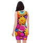 DMV 0238 Floral Bodycon dress