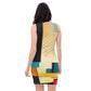 DMV 0282 Abstract Art Bodycon dress