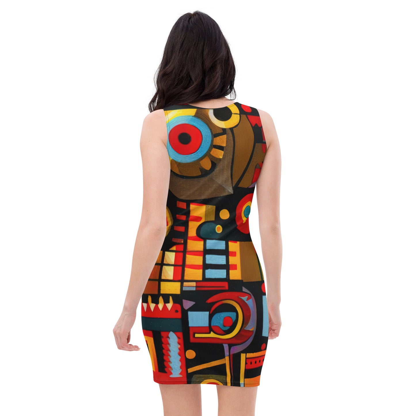 DMV 0233 Psy Art Bodycon dress