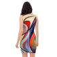 DMV 0277 Abstract Art Bodycon dress