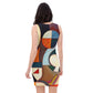 DMV 0025 Abstract Art Bodycon dress