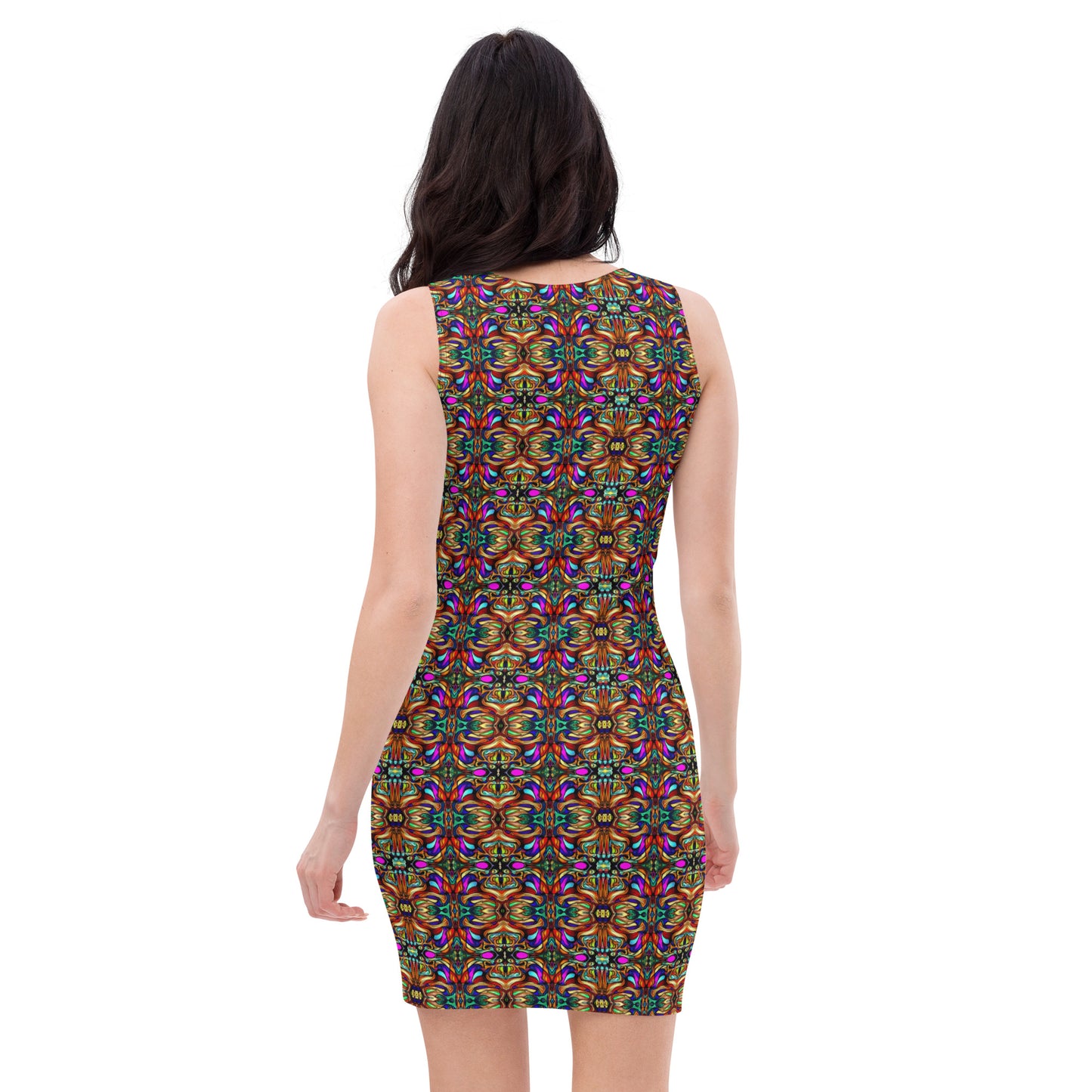 DMV 0056 Psy Artsy Bodycon dress