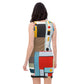 DMV 0016 Abstract Art Bodycon dress