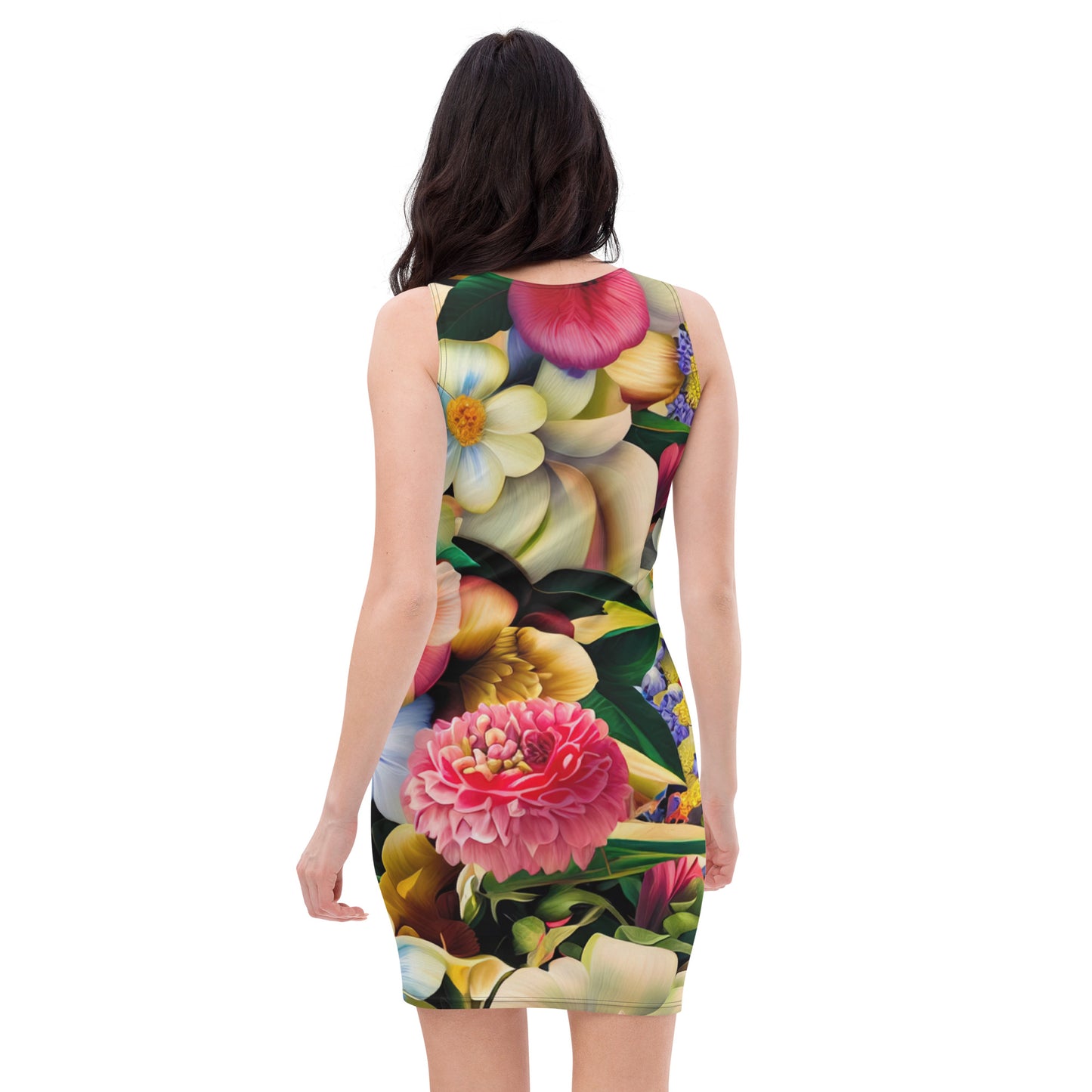 DMV 0088 Floral Bodycon dress