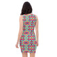 DMV 0010 Vintage Artsy Bodycon dress