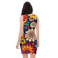 DMV 0080 Floral Bodycon dress