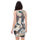 DMV 0264 Abstract Art Bodycon dress