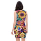 DMV 0265 Floral Bodycon dress