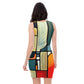 DMV 0117 Abstract Art Bodycon dress