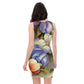 DMV 0109 Floral Bodycon dress