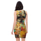 DMV 0132 Avant Garde Bodycon dress