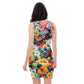 DMV 0146 Floral Bodycon dress