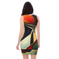 DMV 0181 Abstract Art Bodycon dress