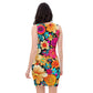 DMV 0259 Floral Bodycon dress