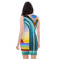 DMV 0262 Retro Art Bodycon dress