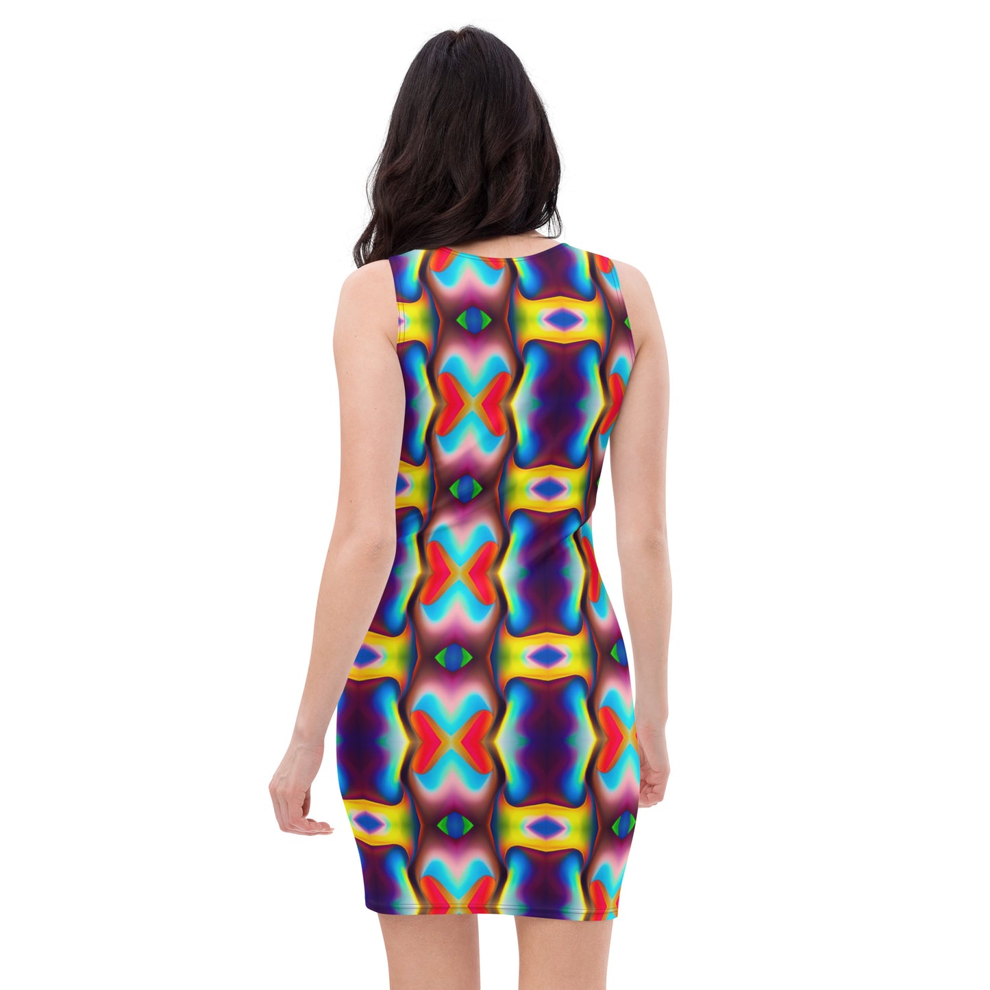 DMV 1350 Psy Artsy Bodycon dress