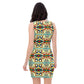 DMV 0405 Vintage Artsy Bodycon dress