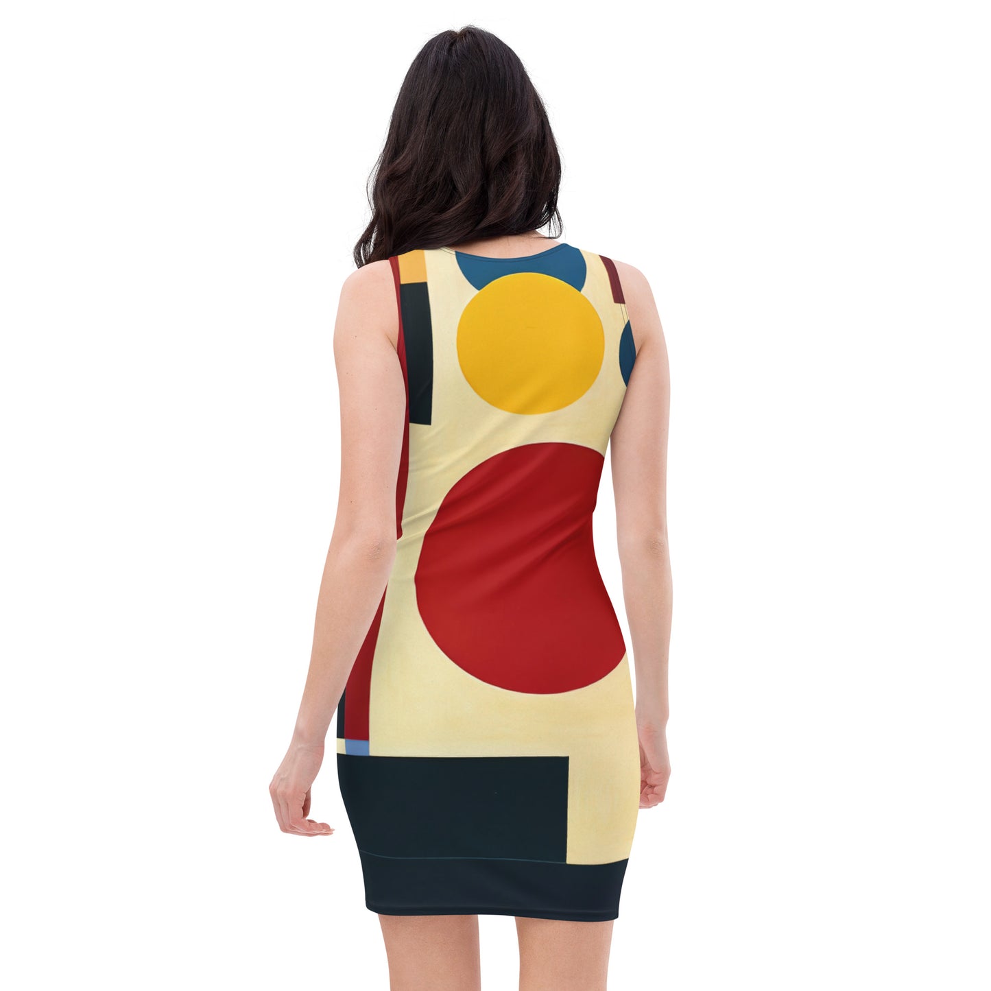 DMV 0205 Abstract Art Bodycon dress