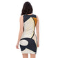 DMV 0179 Abstract Art Bodycon dress