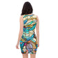 DMV 0167 Boho Bodycon dress