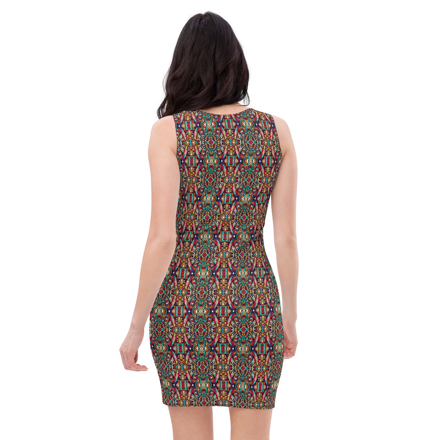 DMV 0198 Chic Boho Bodycon dress