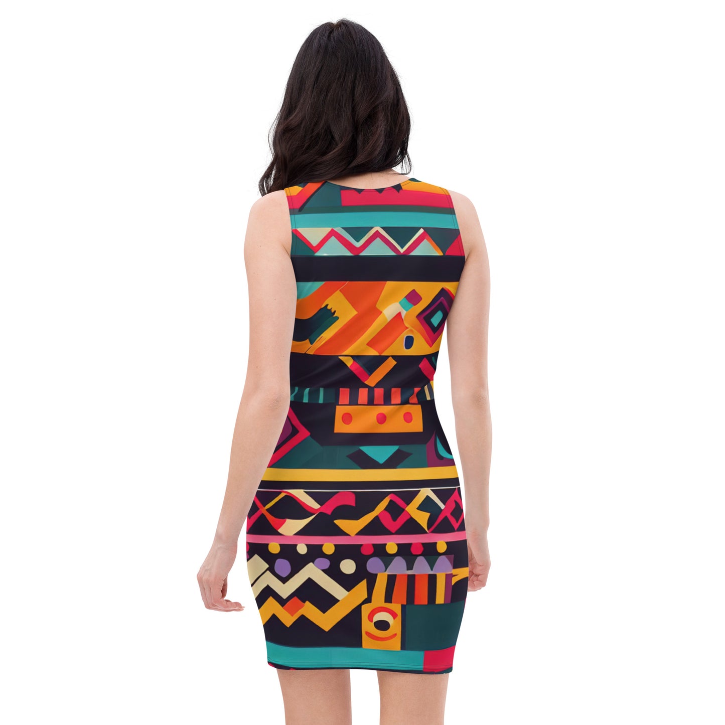 DMV 0409 Boho Bodycon dress