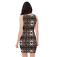 DMV 0188 Conceptual Artsy Bodycon dress