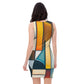 DMV 0433 Abstract Art Bodycon dress