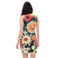 DMV 0678 Floral Bodycon dress