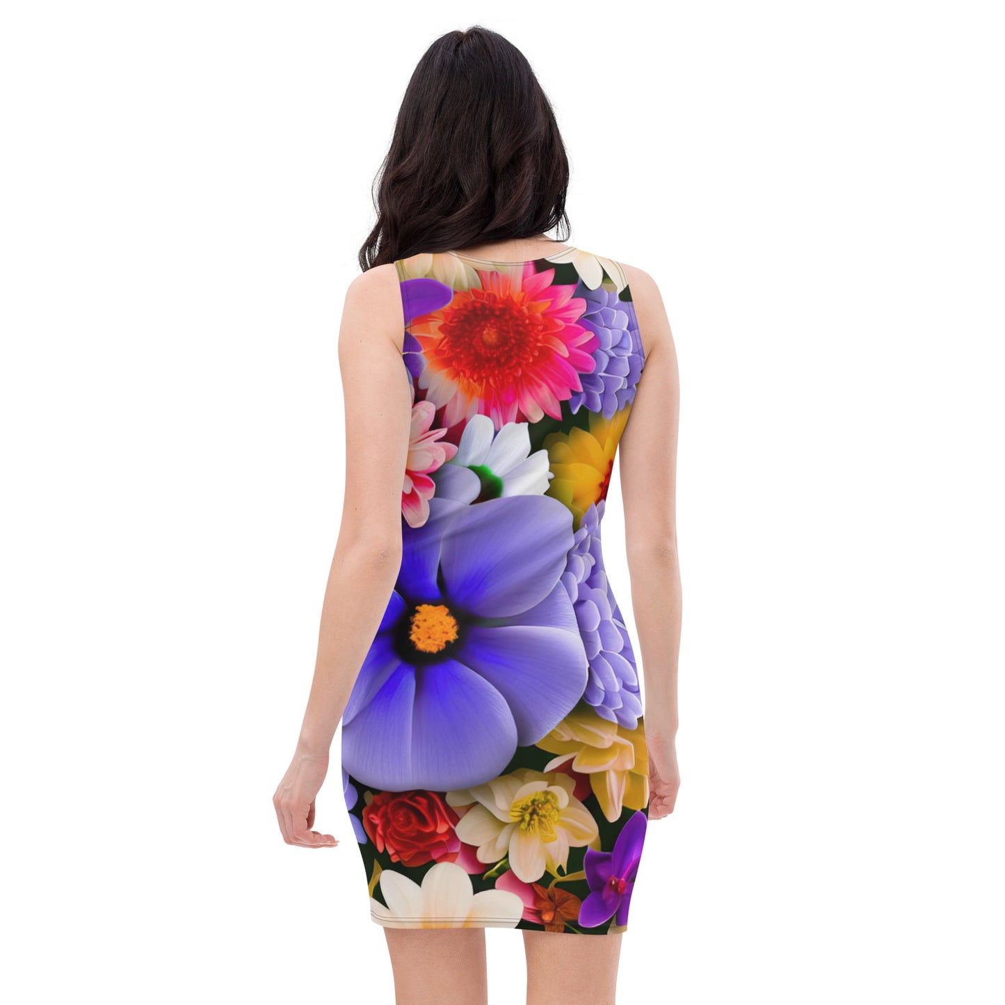 DMV 1924 Floral Bodycon dress